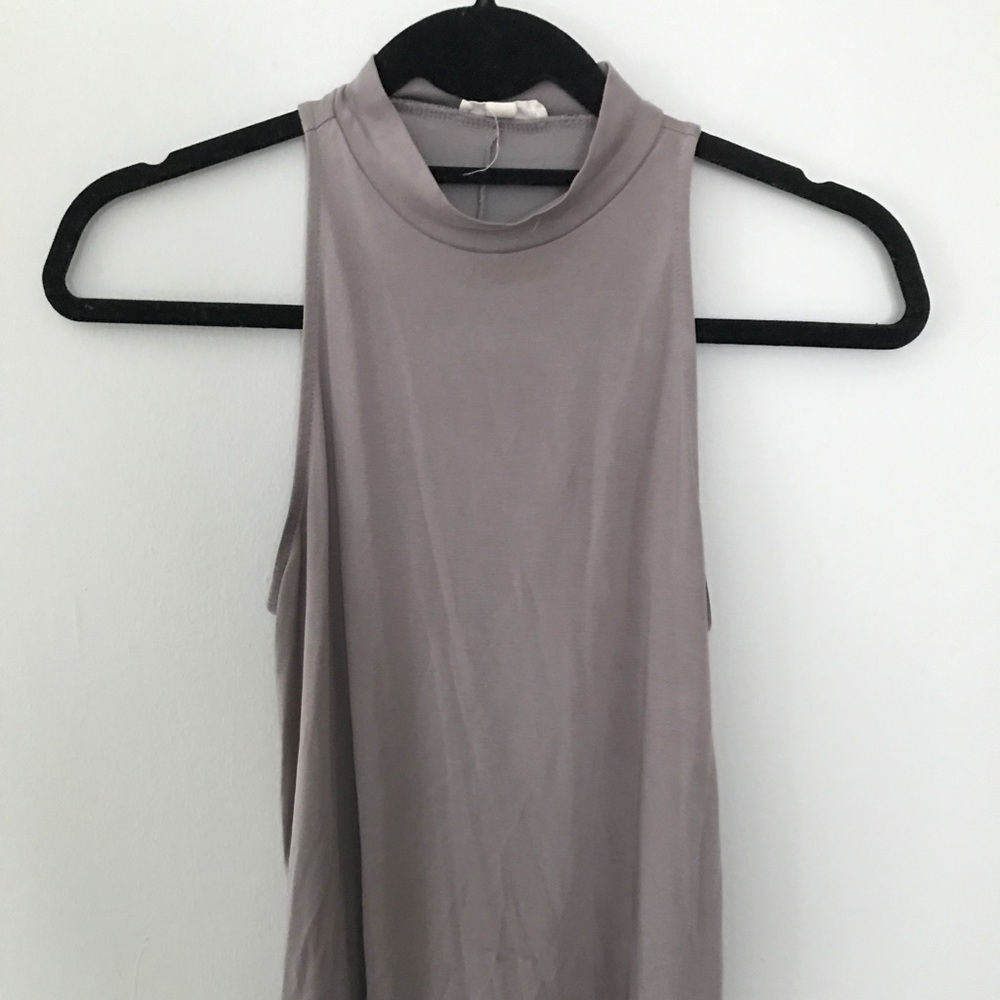 urban outfitters mock neck sleeveless